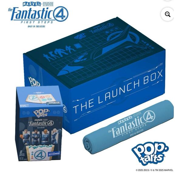 Pop-Tarts Marvel Fantastic Four First Steps Limited Edition Collector Box Set - Picture 3 of 8